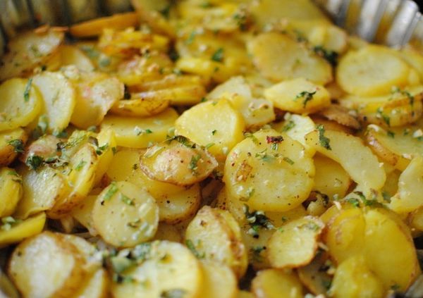 Картошка В Духовке На Противне Рецепт