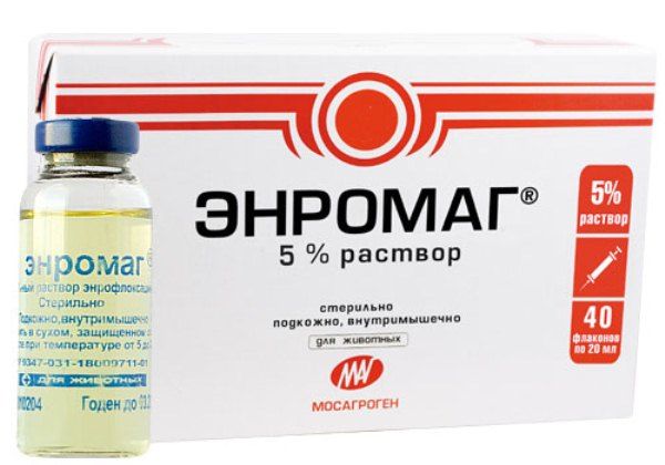 Enromag: upute za uporabu pilića i odraslih ptica