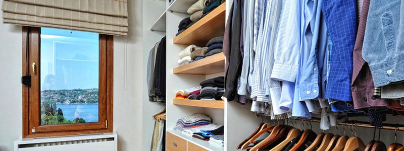 Prostorije garderobe: dizajn, projekti, izbor mjesta