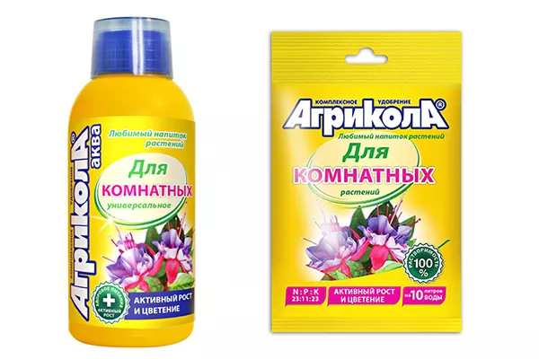 Agricola to uniwersalny kompleksowy nawóz do roślin domowych i sadzonek: instrukcje i stosowanie do różnych upraw