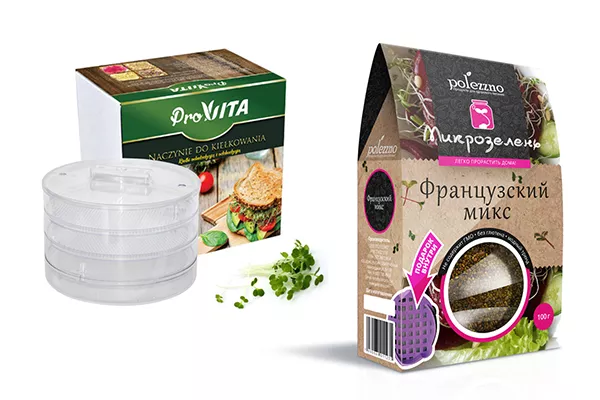 Sada na pestovanie microgreens: zloženie, vlastnosti rôznych plodín, fázy pestovania